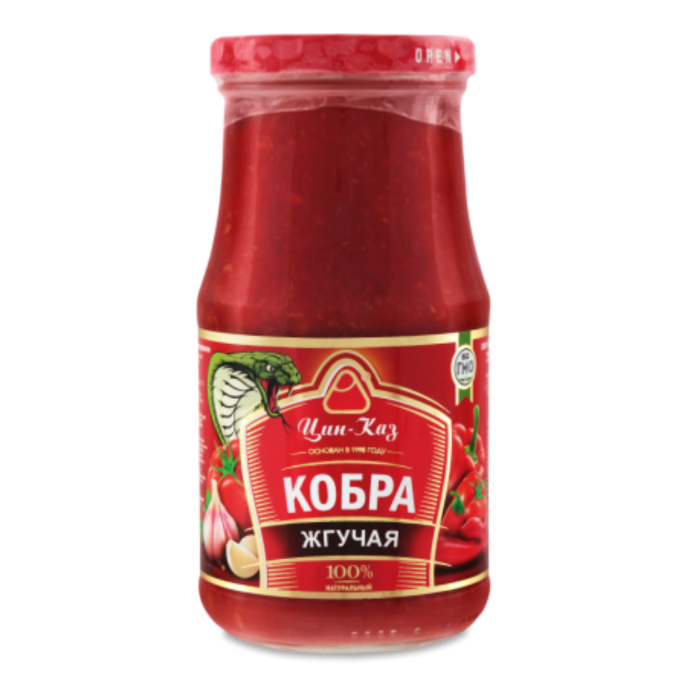Соус томатный Кобра Цин-каз жгучий 500 гр