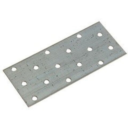 Пластина крепежная, оцинкованная 120*100*2.0мм