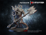 Grand Alliance Chaos Blades of Khorne Chaos Daemons Bloodletter Кровопускатель с секирой №2 миниатюра для dnd, днд, pathfinder, фентези, Настольная игра, НРИ, Варгейм, РПГ