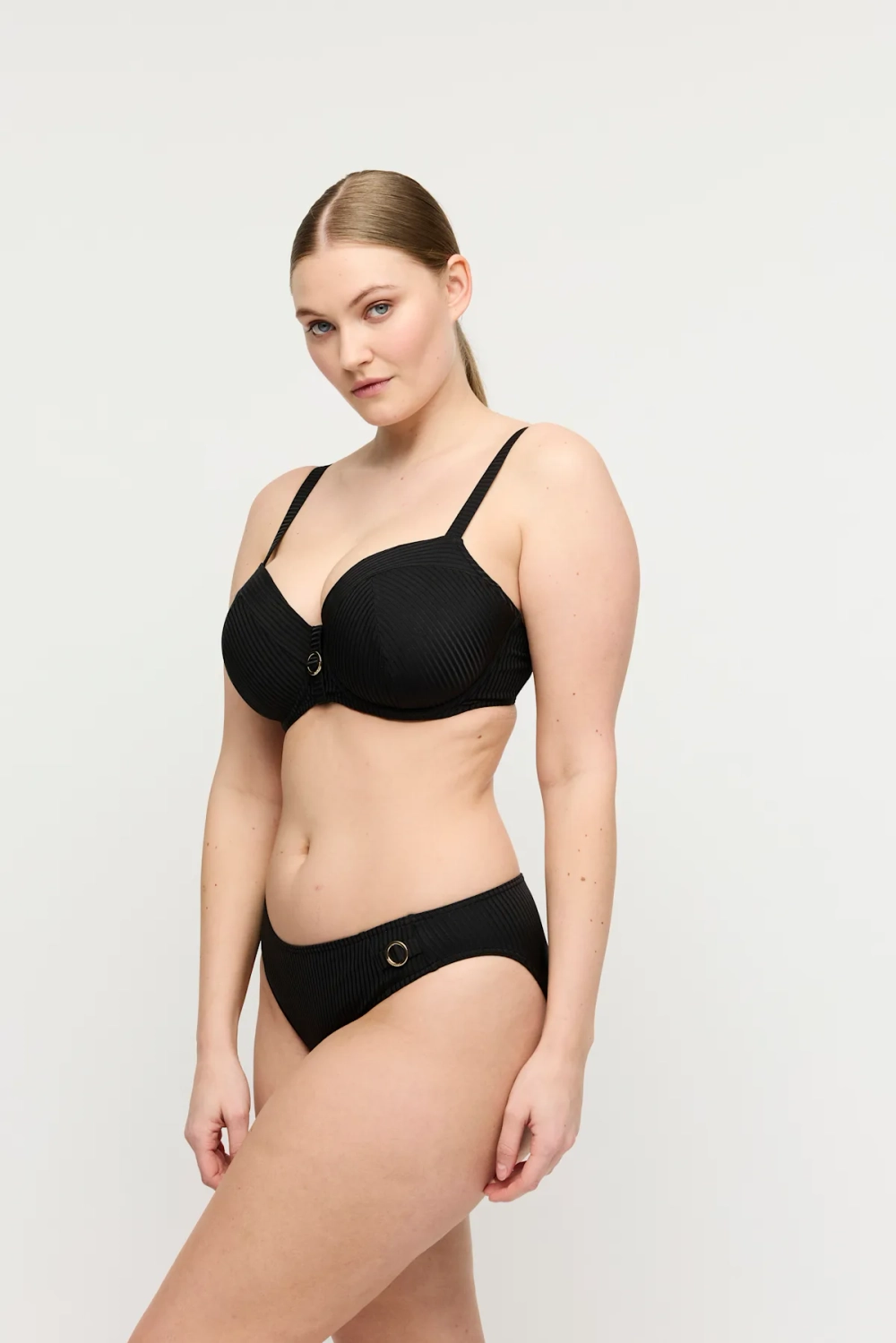 PRIMADONNA SWIM DELRA Топ балконет, черный