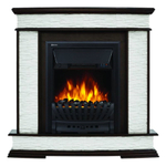 Каминокомплект:Очаг Electrolux EFP/P-1020LS, портал Scala Classic сланец скалистый бел., тёмн. Дуб