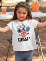 Футболка с гербом России