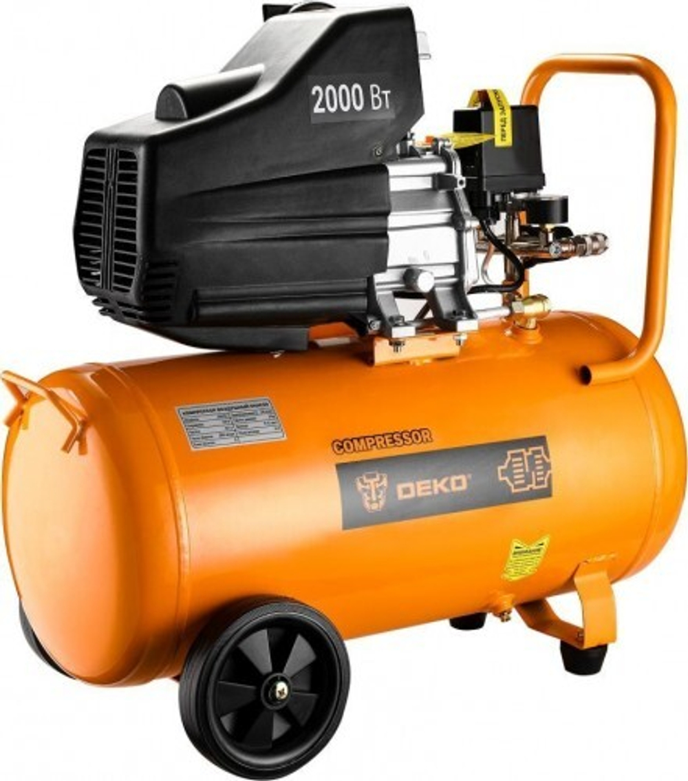 Компрессор поршневой DEKO DKAC50 018-1111