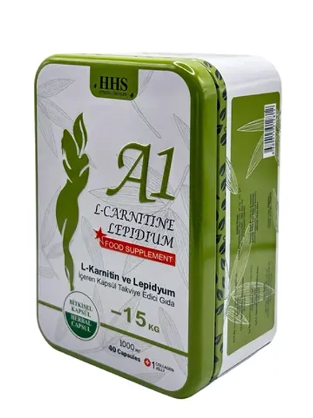 A1 L-CARNITINE LEPIDIUM — турецкие капсулы для похудения и контроля аппетита