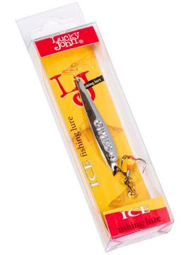 Блесна вертикальная зимняя Lucky John S-2-Z с цепочкой и тройником 04.0г S блистер