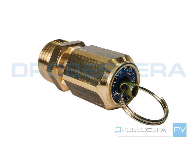 Клапан предохранительный 1,1МПа 1/2" (К3.03.00.200) 3993259