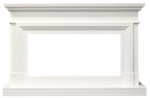 Каминокомплект Coventry - Белый (Ширина 1400 мм) с очагом Vision 42 LOG LED
