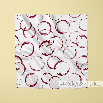 Платок с принтом 