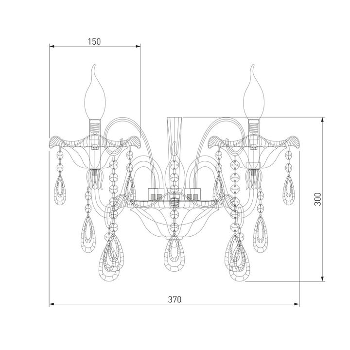 Бра Bogates 124/2 Strotskis
