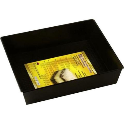 Противень 280*235*60мм антипригарный рифленый 99025