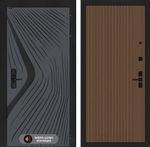 Входная дверь Лабиринт LEOLAB - 29 Дуб кантри темный