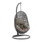 Florina Подвесное кресло с ножкой темно-серое