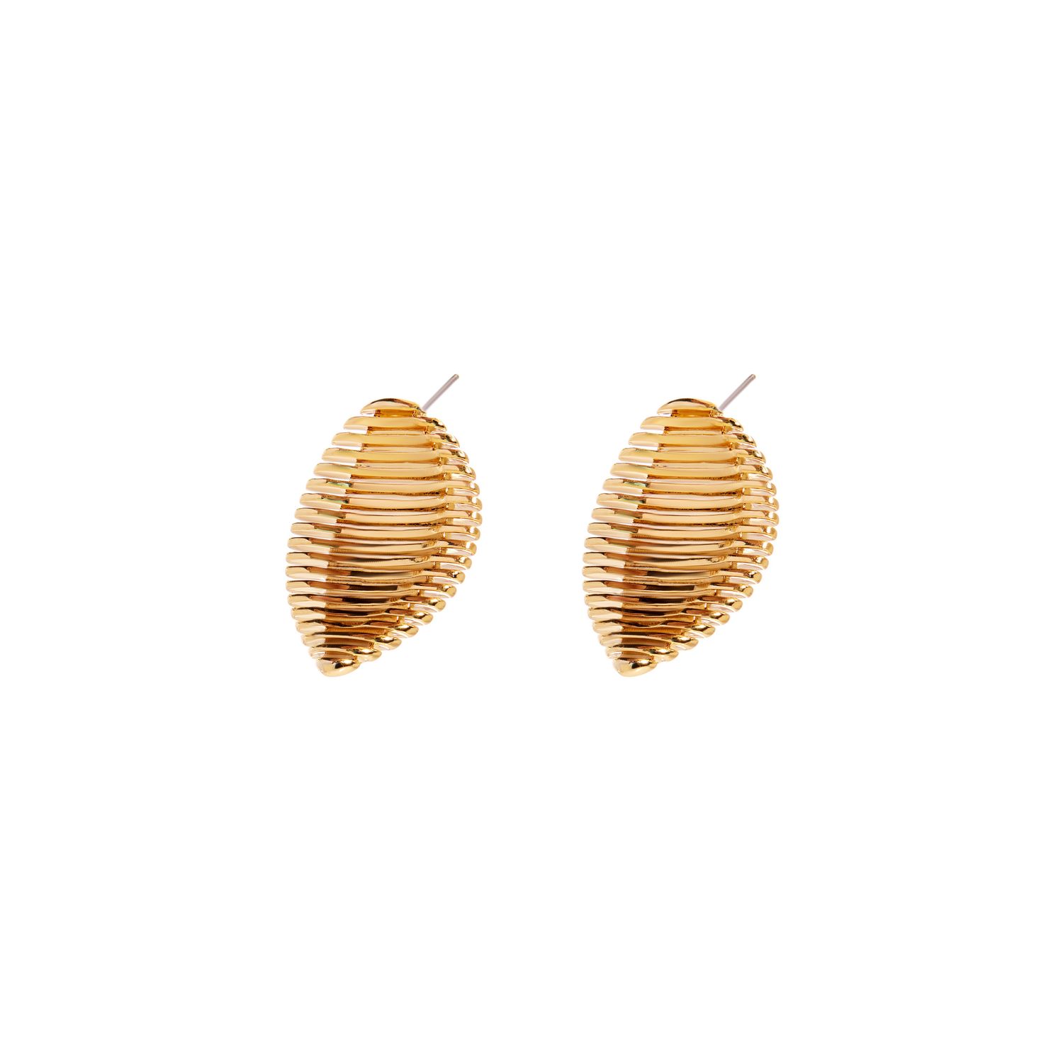 Серьги Gold Futuristic Earrings
