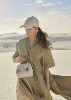 POLENE СУМКА NUMERO UN NANO, ЦВЕТ МЕЛА