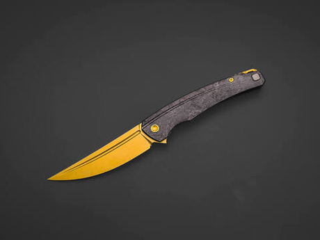 Складной нож Saira [T14N Gold TiN CrytalTI DLC]