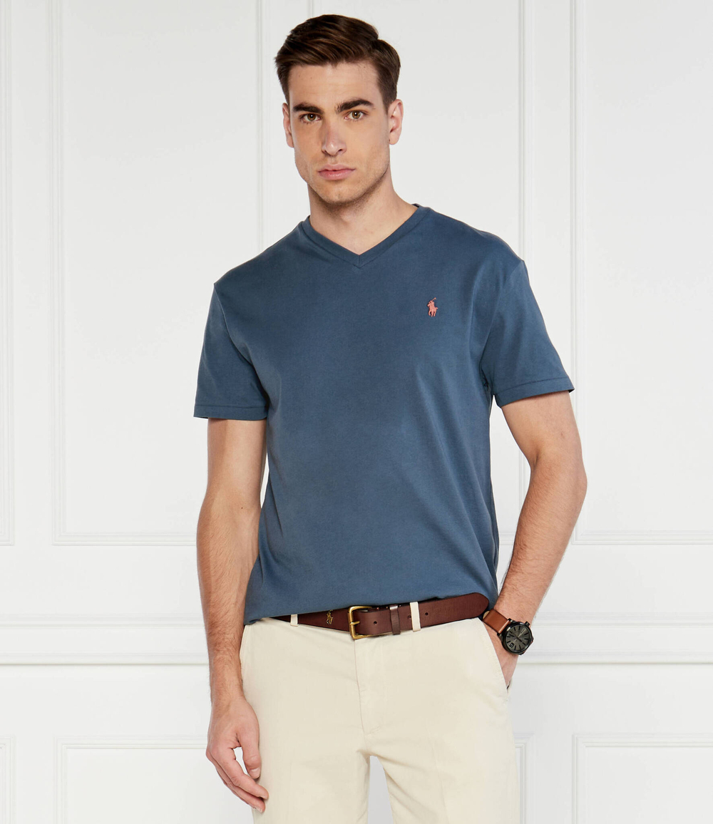 Футболка POLO RALPH LAUREN - голубой(710671452)