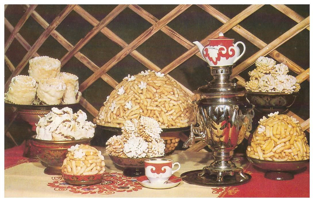 Почтовая открытка СССР Урама (Фигурный хворост)