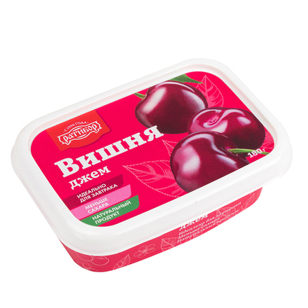 Конфитюр (джем) Ратибор Вишня, 180 г