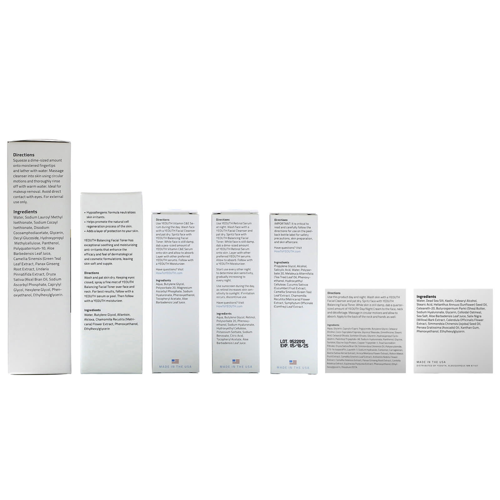 YEOUTH, Acne Skin System, набор из 7 предметов