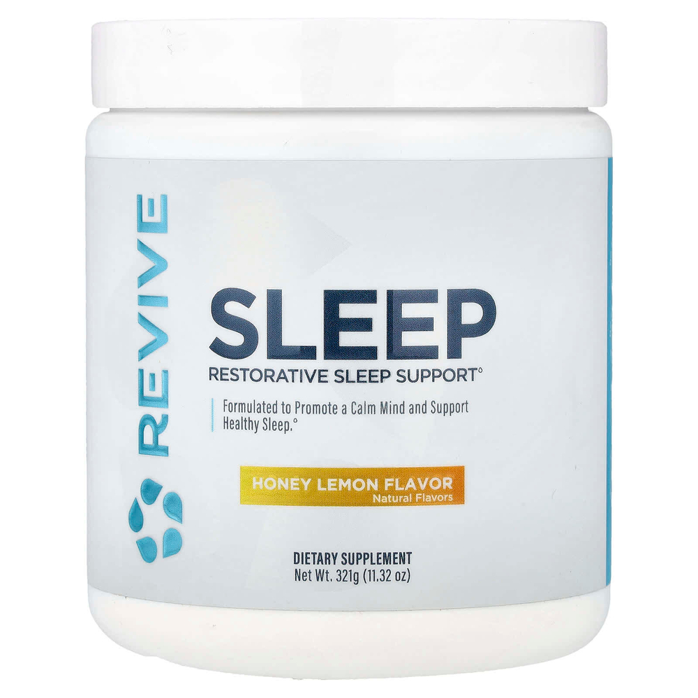 Revive, Sleep, для сна, с медом и лимоном, 321 г (11,32 унции)