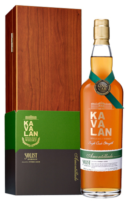 Виски Kavalan Solist Amontillado Single Cask Strength 56,3% 0,75 л