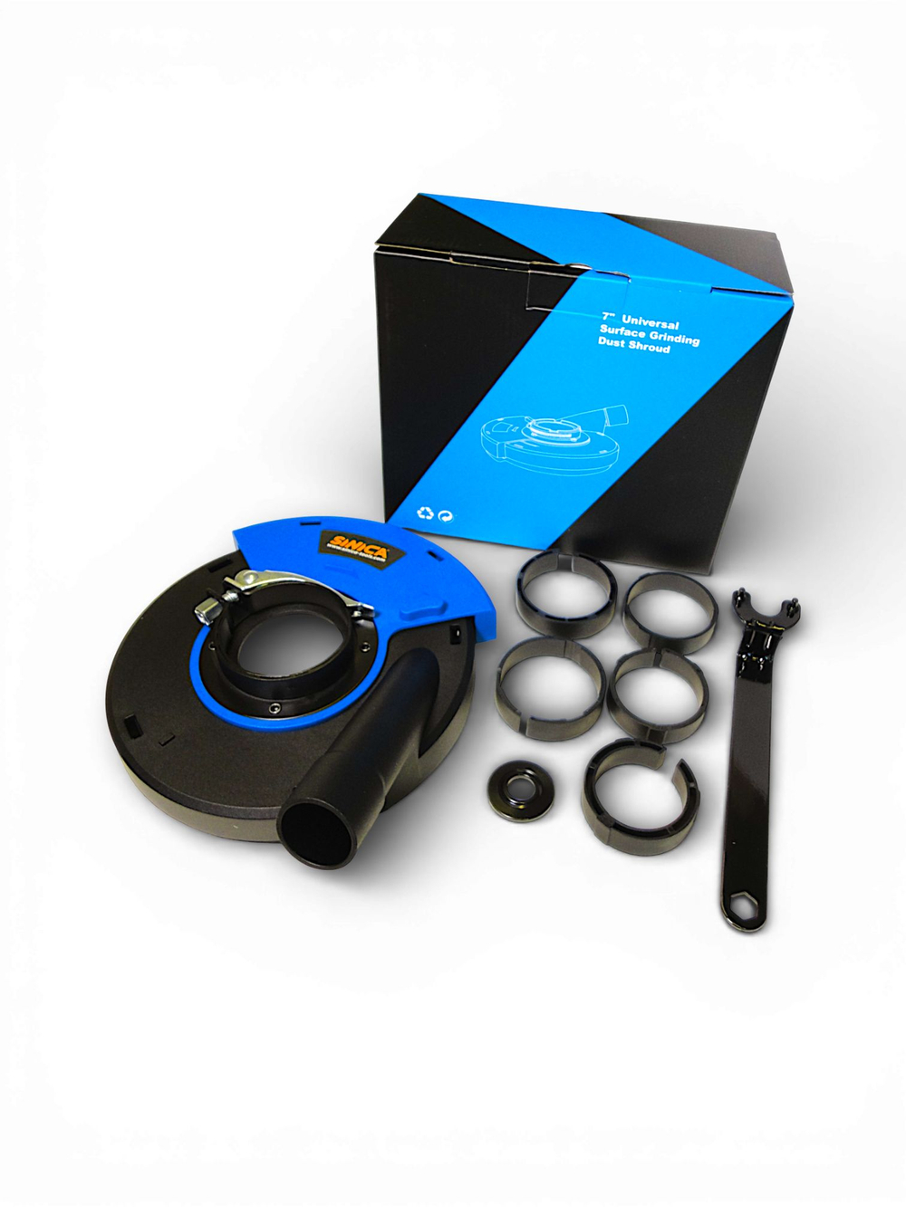 Защитный кожух вытяжной Sinica для УШМ 180/230 мм