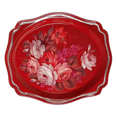 若斯托沃彩绘托盘 A3D290925283