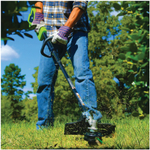 Триммер струнный аккумуляторный GREENWORKS GD40BC, 40В,35см, б/щ, с ножом, с 1АКБ 4Ач и ЗУ  (1301507UB)