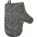 Рукавица для бани, цвет серый TM ”Бацькина баня»