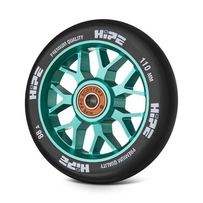 Колесо HIPE H3, 110*24 мм, голубой/черный