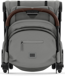 Коляска Cybex Coya Chrome Frame Cloud G i-Size Lava Grey 2 в 1 Mirage Grey с дождевиком
