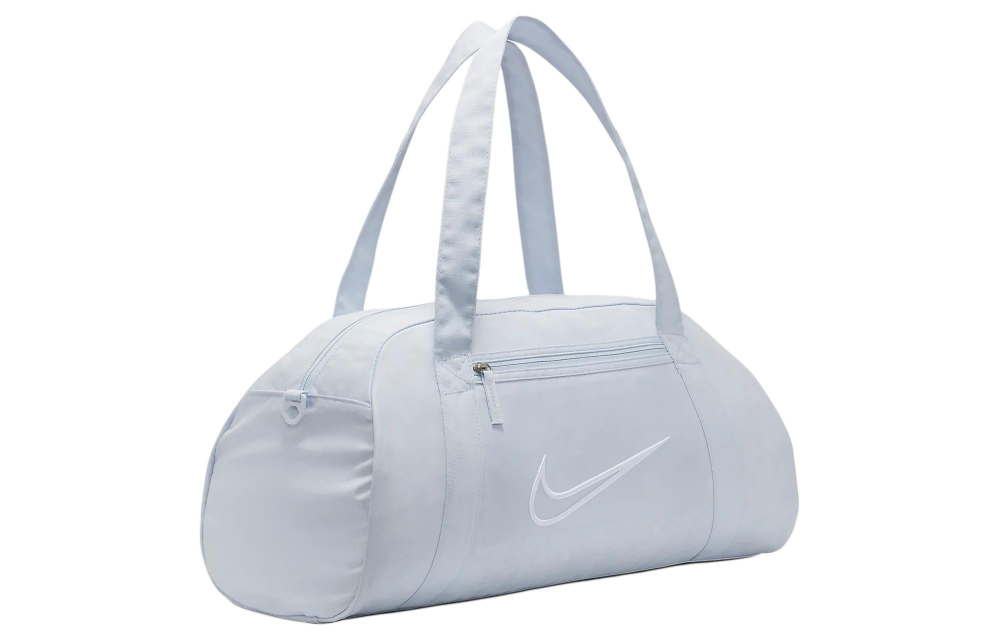 Nike Fabric Luggage Bag Gym Bag Large Unisex Soccer Gray/White