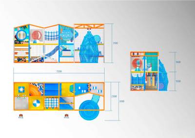 Детский игровой лабиринт «Вокруг света»