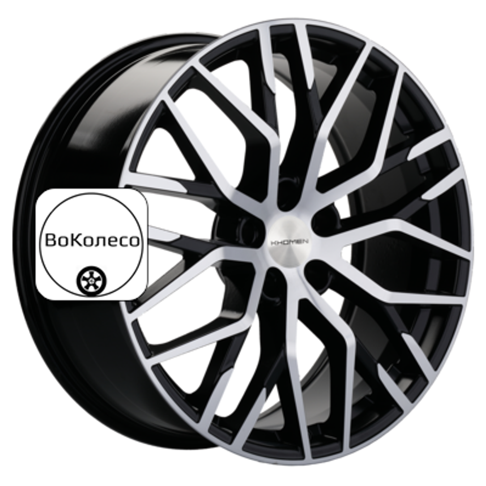 8,5x20/5x120 ET33 D72,6 KHW2005 (3 Series) Black-FP Khomen Wheels