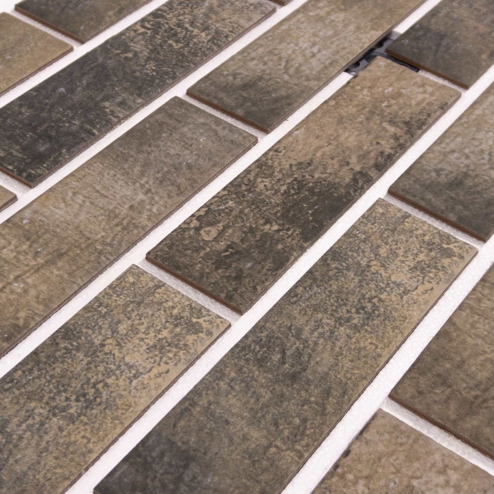 Клинкерная термопанель ППС Beryoza Ceramica Trevi Умбра 1020х455 мм