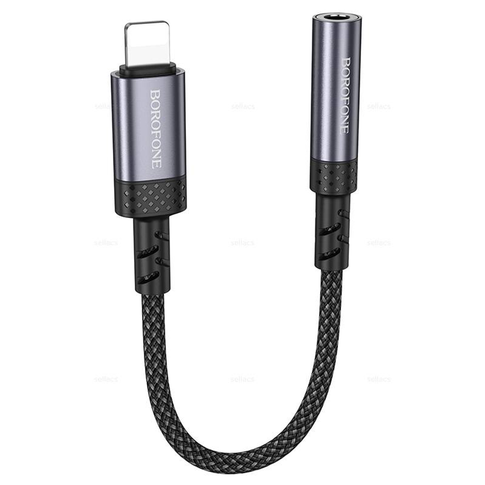 Цифровой аудио конвертер Lightning на 3.5mm Borofone BV24 (Краснодар склад)