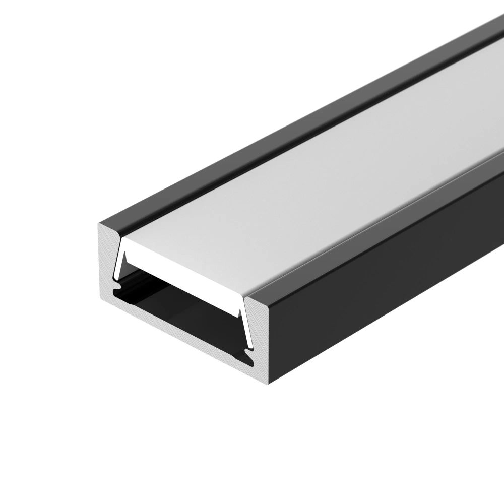 Профиль MIC-M-2000 ANOD BLACK (Arlight, Алюминий) 044540