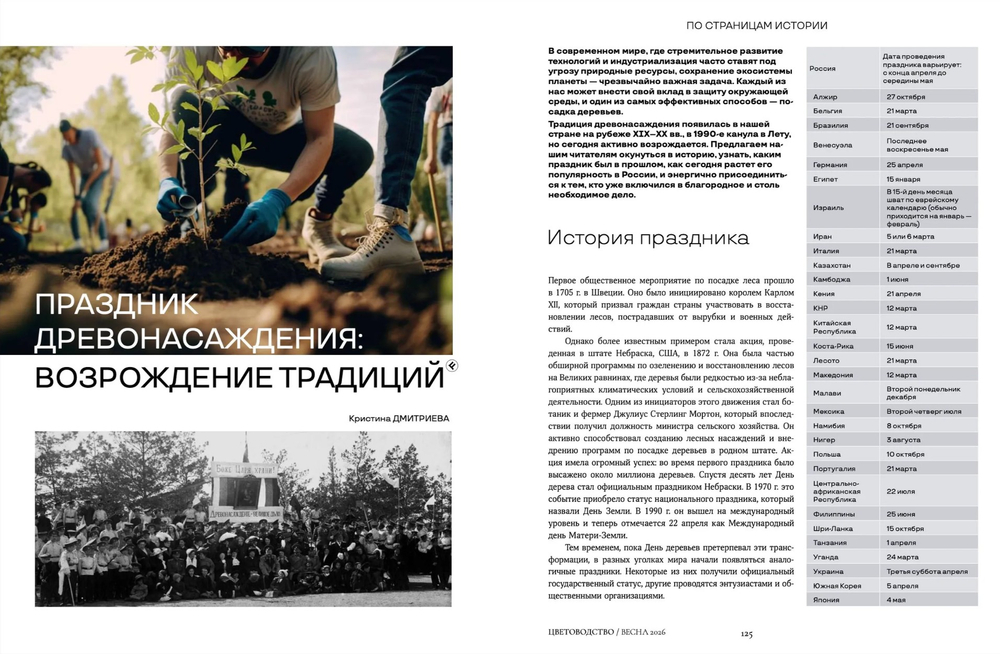 Цветоводство ВЕСНА 2026