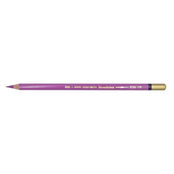 Карандаш акварельный MONDELUZ KOH-I-NOOR, фиолетовый красноватый