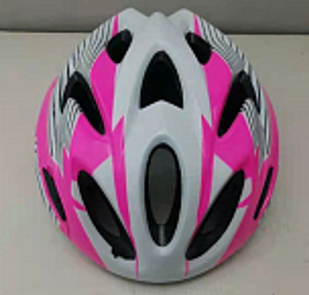 Шлем защитный FSD-HL057 (out-mold) розово-белый, размер М