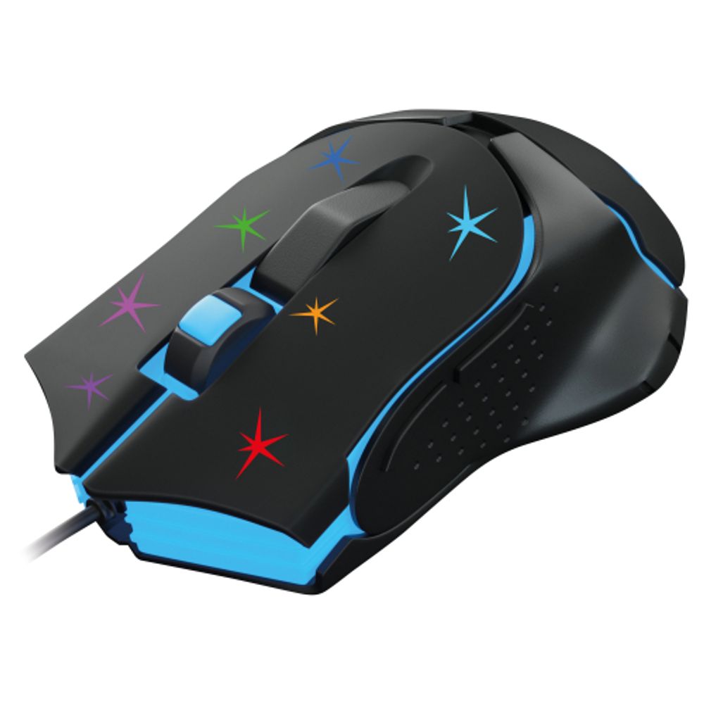 Мышь Intro MG555 игровая проводная 800-3600dpi черная | Мыши