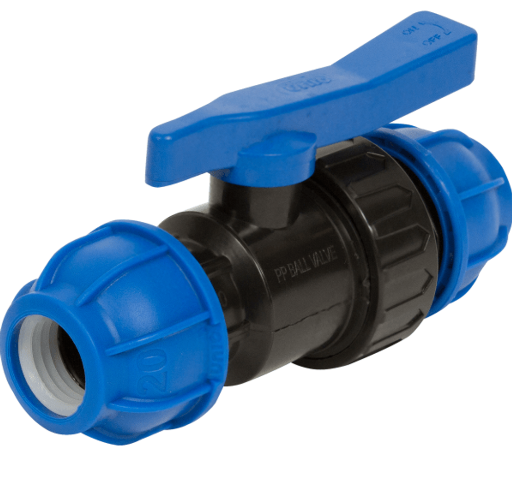 Кран шаровый ПНД 32