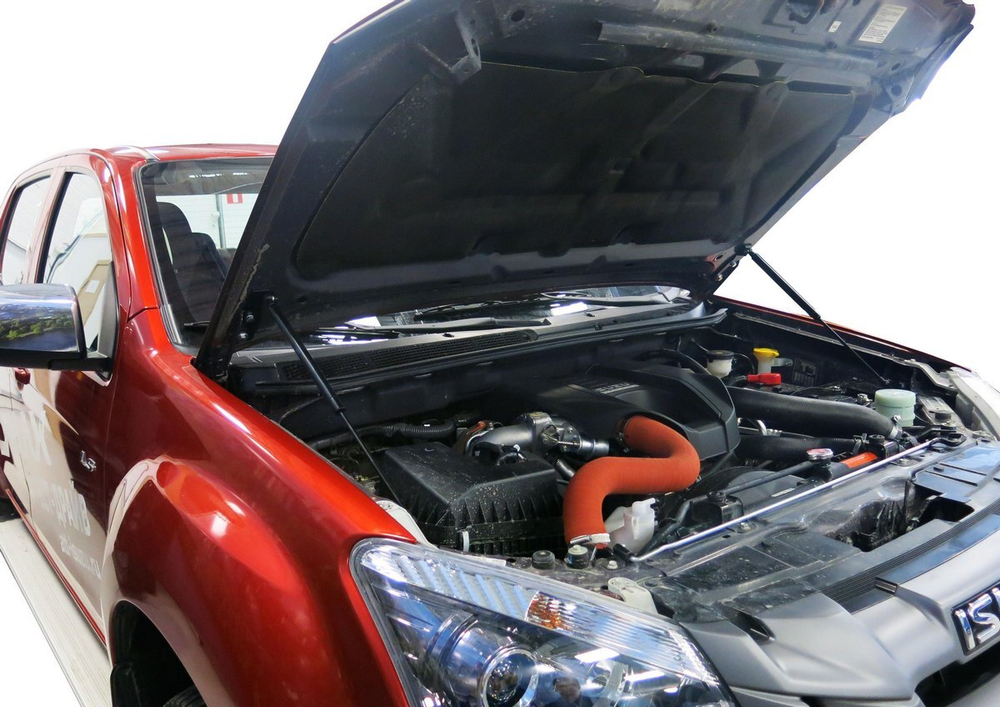 Упоры капота для Isuzu D-Max II 2012-2017 2017-2021, 2 шт., UISDMA011