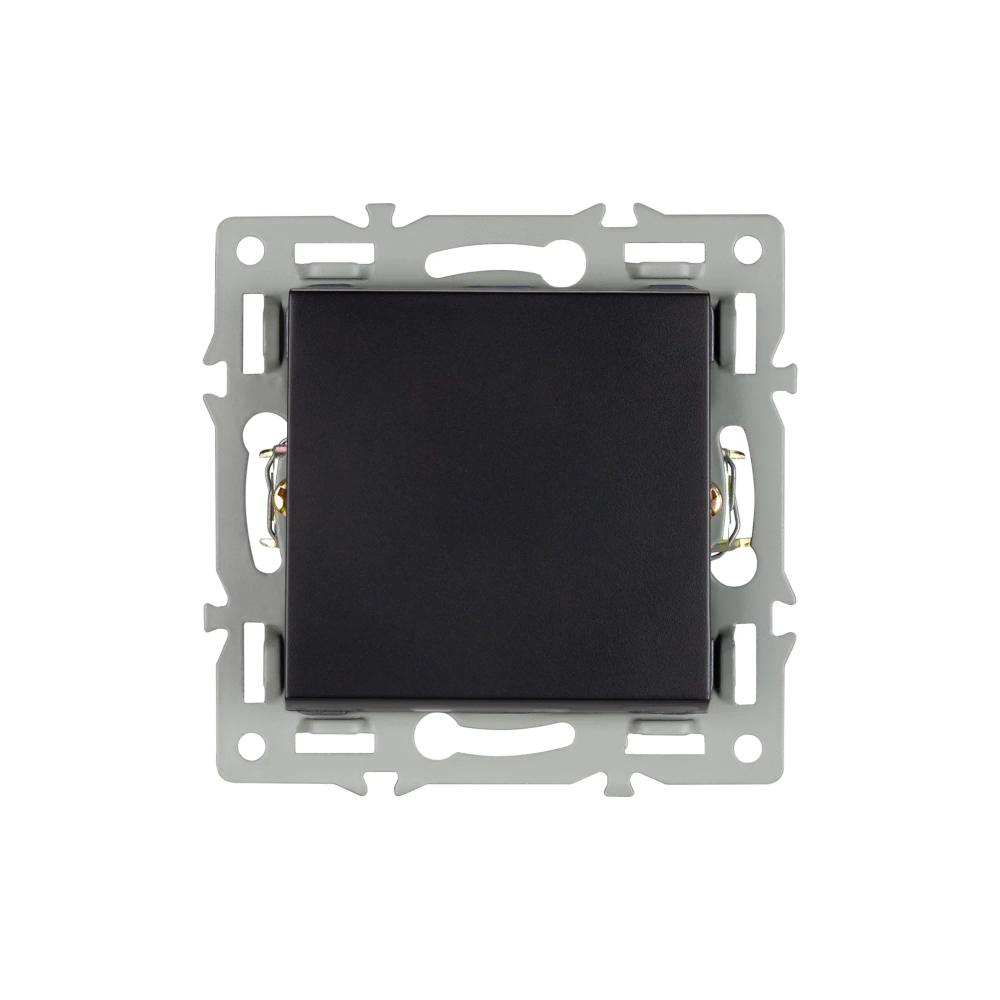 Механизм выключателя одноклавишный перекрёстный SWT-MKX1-PL-BK (250V, 16A) (Arlight, -) 043719