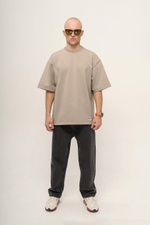 Футболка KUL'TURA OverSize "Basic" Бежевый