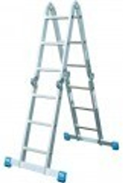 Универсальная шарнирная лестница STABILO 4х3 (123510)