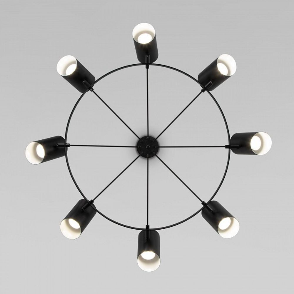 Подвесная люстра Eurosvet Splay 70147/8 черный