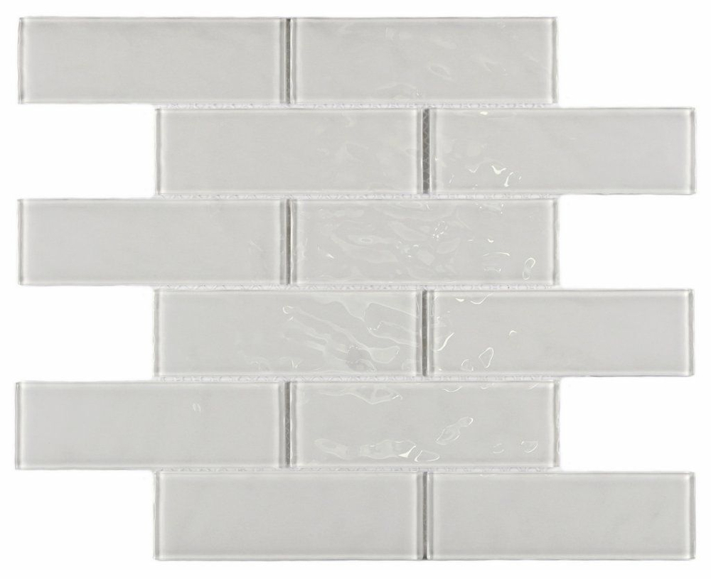 Мозаика стеклянная Rumba Grey/Румба серый (148х48) 300х300х4 мм (шт) > Сток
