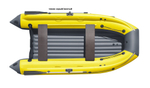 Лодка ПВХ Reef Triton 390Fi НД с интегрированным фальшбортом