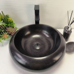 Раковина из андезита Donut Black  DA-62922 45*45*15 05